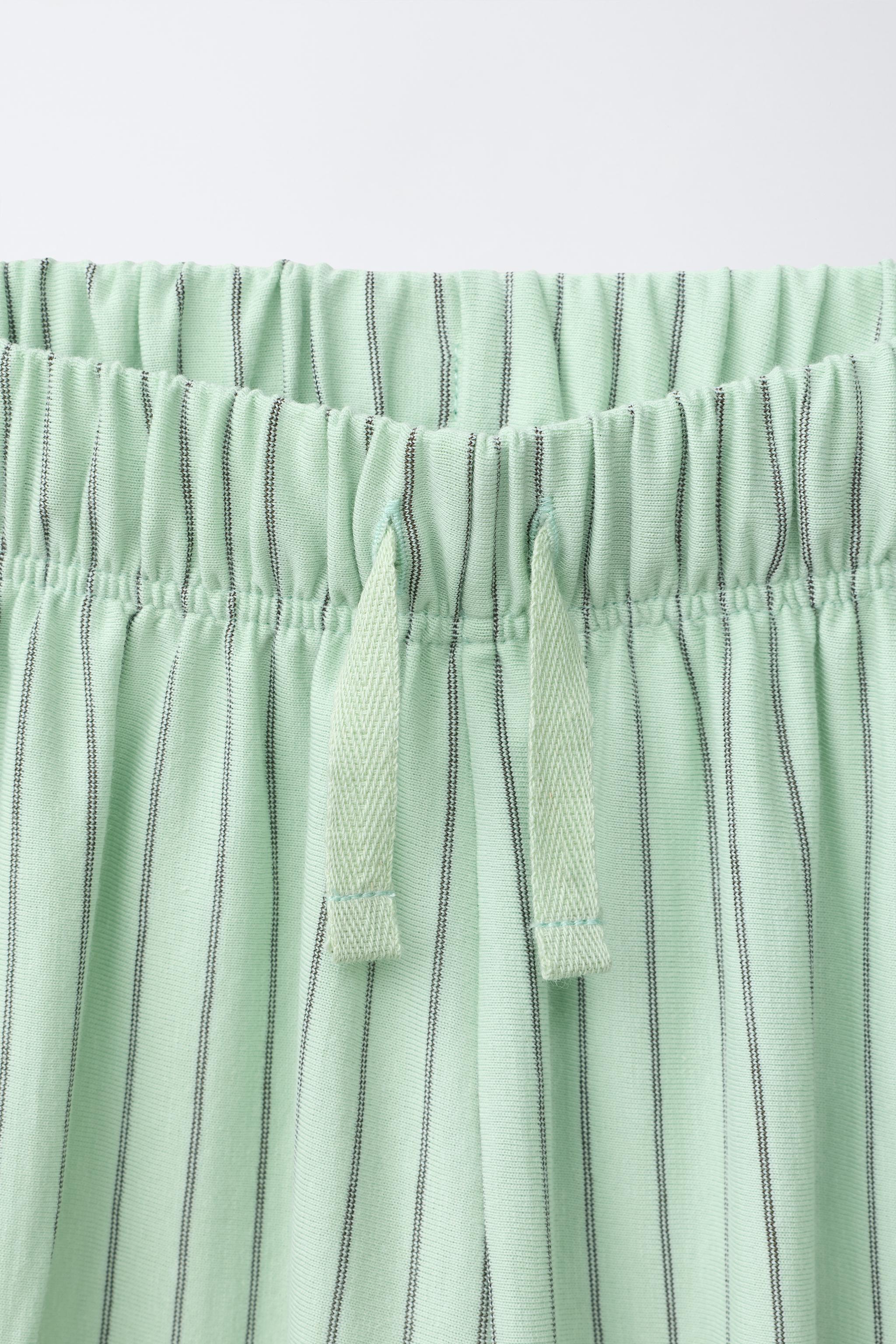 RELAXED STRIPED PANTS